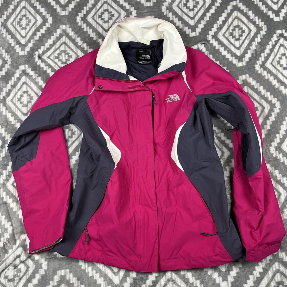 North Face‎ Jacket Women S Purple Dryvent Hyvent Waterproof Windbreaker *No Hood